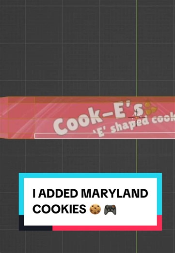 I added Maryland Cookies to my Shop Sim game #gaming #indiegame #funnygames #simulatorgames #games