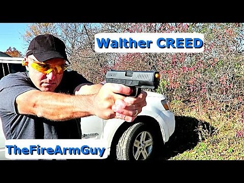 Walther CREED 9mm Range Review - TheFireArmGuy
