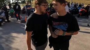 4.1K views · 46 reactions | Biker Brawl at Motorcycle Rally 2025  | Bill Staxx | Facebook