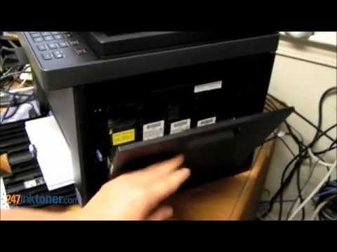 How to change the Dell 1355cnw toner cartridges by 247inktoner.com