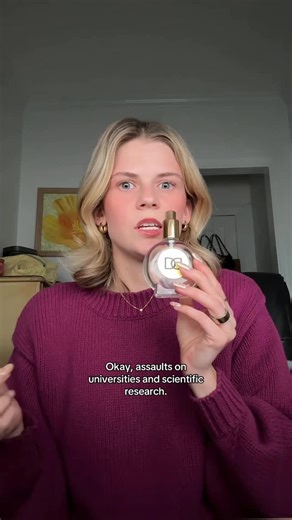 Maria Comstock on Instagram: "If you want to smell like the collapse of democracy, get your piece of this art installation at pureproductsusa.com. For 20% off use code Deception20. Only 100 bottles. First 50 are $101, then the next 50 jump to $175 because even melted democracy has surge pricing. #Perfume #UpInArms #Comedy #MeltedAway #UpInArmsPartner"