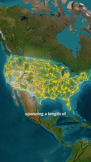 The Longest Train Road in the USA 🚂 Chicago ➡️ Los Angeles #amtrak #texaseagle #sunsetlimited #logesttrain #train #traintravel #trainroad #longesttrainroad #thecanadian #roadtrip #exploretheworld #us #unitedstates #canada #learn #us #map #maps #geography #history #viralfact #facts #fyp #interestingfact #geotok #historytok