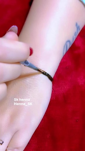 2.5K views · 14 reactions | Love letters henna tattoo # | SK Henna | Facebook