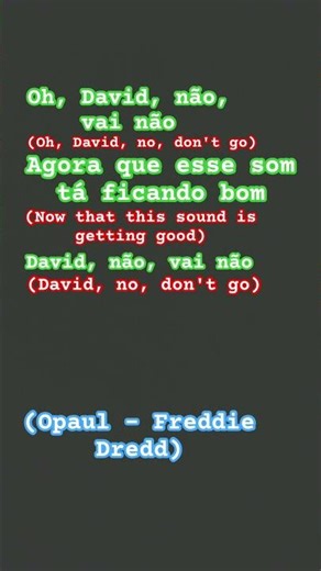 ‼️TRANSLATED Opaul LYRICS BY Freddie Dredd‼️