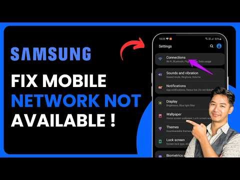 How to Fix Mobile Network Not Available on Samsung !