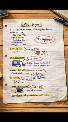 Vital Signs Made Simple | Nursing Practical & Viva #vital #vitalsigns #nursingstudent #nursing