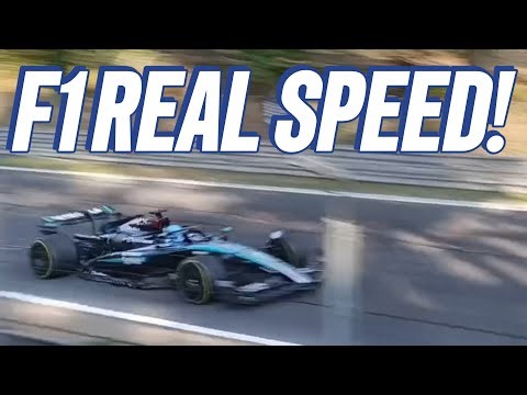 F1 Real Speed! – How Fast Formula 1 Really Is In Real Life!