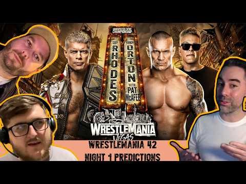 Wrestlemania 42 Night one predictions video
