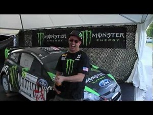 Ken Block defends last year's hooning title at 2011 Goodwood Festival of Speed