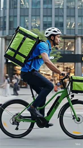 #delivery man hard work