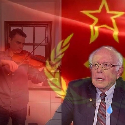 444K views · 799 reactions | Here’s a little tune for Bernie as he exits stage left. Far Left. | Daily Wire | Facebook