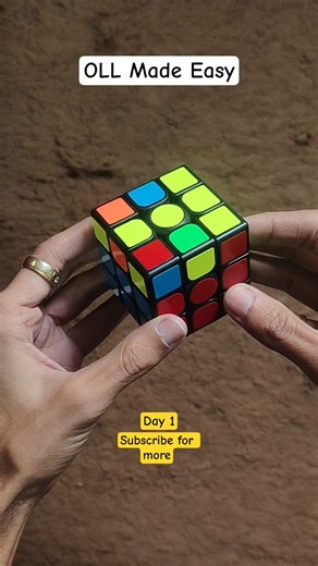 OLL #1 (T OLL) | Daily OLL Series