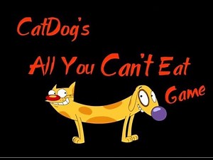 All You Can't Eat - CatDog Flash Game (1998)