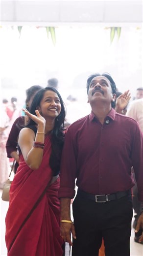 Krithiga Manohar on Instagram: "Shopping date with appa in the all new Pothys Padi😍✨ #pothys #pothysswarnamahal #pothyschennai #newtochennai #trending"