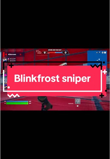 How to get the blinkfrost sniper rifle #fortnite #crazyredvsbluefortnite #creative #tutorial #help #guide #sniper #fyp