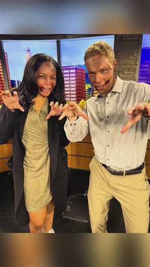 Happy Halloween! Did you catch our morning team transform into zombies with special effects?! 🧟‍♂️ | FOX61