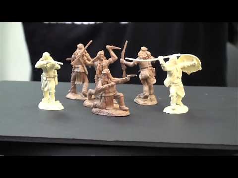 MichToy Unboxed- Paragon Miniatures 1/32 Scale Plastic- Apache Set 2