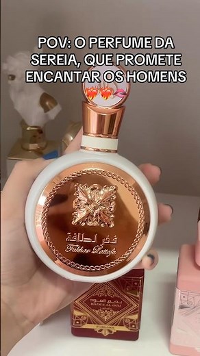 Fakhar Rose, da LATTAFA, perfume Árabe da Sereia. 💖💖 Disponível na TOPPARFUM: 🏷️NINAFLORES