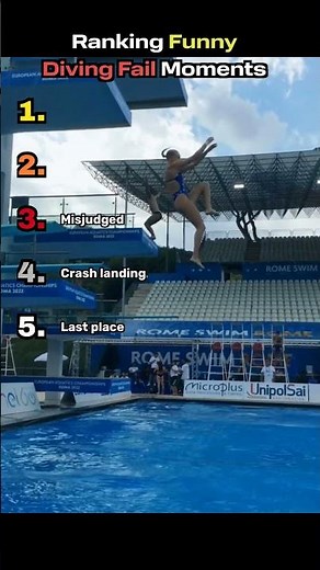 Ranking Funniest Diving Fails Online