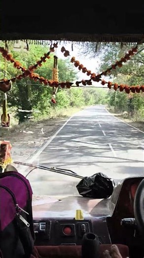 Beautiful Road View from Bus Window | Relaxing Journey