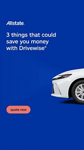 1K views | With Drivewise® from Allstate, you'll get an auto insurance rate based on you.* | Allstate | Facebook