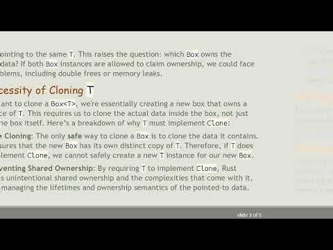 Understanding Why Rust's Box T Clone Implementation Requires T to be Clone
