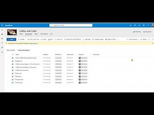Microsoft SharePoint Document Management Essentials (Video 9)