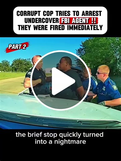 Corrupt cop attempts to arrest undercover FBI agent — and gets fired instantly 😮 #FBI #Corruption #News - NewsBreak