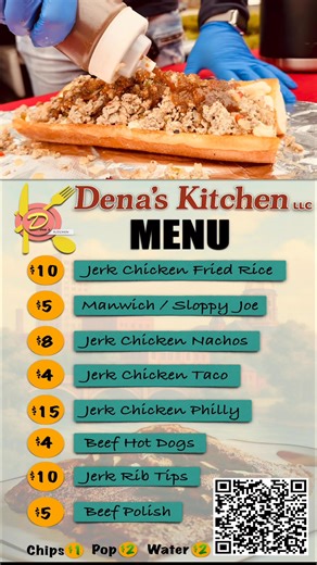 🌟 Looking for Delicious Food or Some Fantastic Bartenders at Your Next Event? We’ve Got You Covered! 🌟 DID I MENTION THAT WE HAVE A GREAT (PHOTOGRAPHER) AS WELL ? Whether it’s a wedding, birthday party, corporate event, festival, or backyard BBQ, our Denas Kitchen & Catering / Food Trailer is ready to bring mouthwatering flavors and unforgettable meals to your celebration! 🍔 Custom Menus – Tailored to fit your event’s vibe. 🍗 Fresh Ingredients – Always cooked to perfection. 🍰 All Occasions 