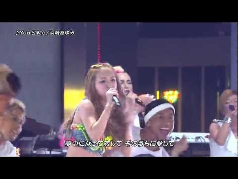 浜崎あゆみ - You & Me + Greatful Days (FNS Live@08.08.2012) 1080P