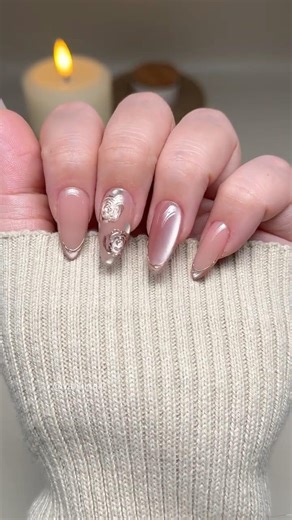 French Cat Eye Nails, Link in bio 🛍️