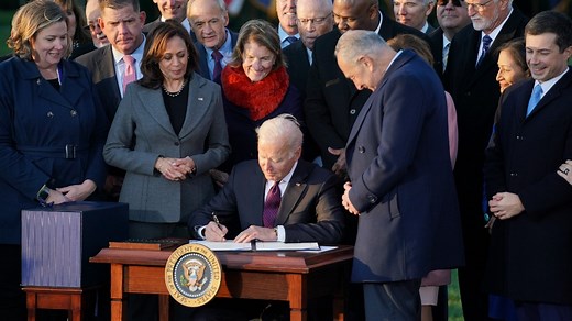 Biden signs $1 trillion infrastructure bill into law
