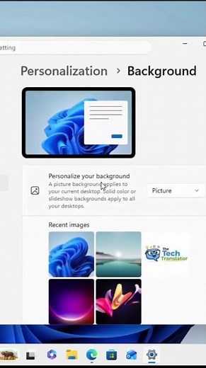 How to change your Windows 11 Background