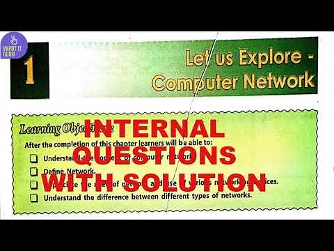 DAV | CLASS 8 | COMPUTER | CHAPTER 1 | LET US EXPLORE COMPUTER NETWORK | SHORT NOTES | ASSIGNMENT