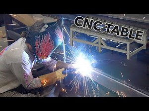 CNC Build Ep 11: Improving the Welded Steel CNC Table for my Avid Pro CNC Machine - LESS FLEX!