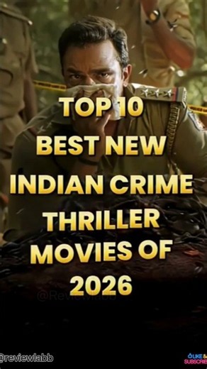 Top 10 Best Crime Thriller Movies🔥 | Indian Hindi Thriller Movies You Must Watch #bollywood #shorts