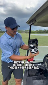 Your golf setup, redefined. ⛳ Our Magnetic Golf Pouch is compact, rugged, and sticks like it means it. ❌ No more cluttered cupholders. ❌ No more digging through your pockets. ✅ Just clean, instant access to your essentials—right on the cart. | Magnetic Bag Company