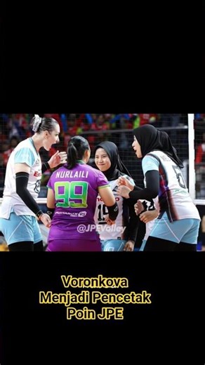 Voronkova Becomes JPE's Leading Point Scorer #shorts #sports #volleyball #proliga #volley #volley...