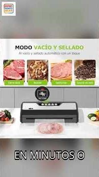 Bonsenkitchen: la envasadora que salvará tu comida y tu espacio en la cocina 😮✨🧊