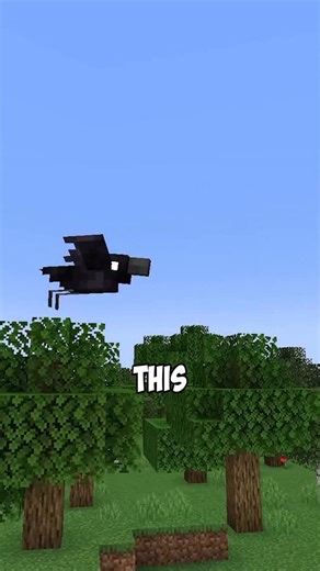 @imfireydude on Instagram: "this mod adds a messenger crow... | mod - Messenger Crow by Devrune #minecraft #minecraftmods"