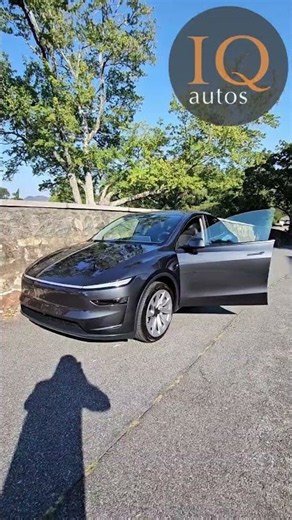 2026 Stealth Grey Tesla Model Y Launch Edition Interior Walk Around | @IQautos
