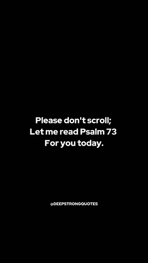 Reflections on Psalm 73: Finding Strength and Faith in God's Goodness