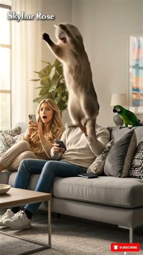 Parrot Pranks Cat With Lizard 😱 Then Everyone Loses It 😂 Funniest Pet Moment!
