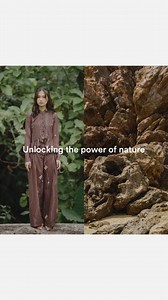 Our TENCEL™ fibers build connection to the natural world. From the responsibly sourced, natural raw material wood, to our innovative production methods, we're doing our best to create a high-quality materials that is naturally soft and smooth to the touch. TENCEL™ fibers can even return to the Earth, as our fibers are certified as biodegradable and compostable. *Discover more about our claims at www.tencel.com/claims or tap the link in bio. | TENCEL