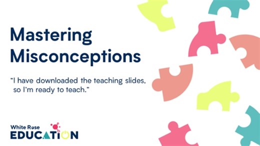 ⬇️ Downloading the teaching slides? ❓ Using them in the most effective way? Listen to our top tips to get the most out of teaching slides for primary maths and science and make every lesson count! For myth-busting sessions that address misconceptions in education, join us on 26th February 2025 for our Mastering Misconceptions online conference: https://eu1.hubs.ly/H0gZr-h0 | White Rose Education