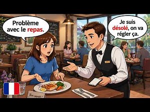 60 Minutes of Daily French Dialogues for beginners | Daily French Conversation (A1-A2)