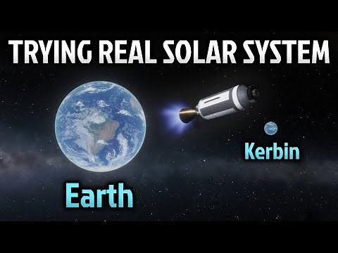 Trying Real Solar System for the first time in KSP
