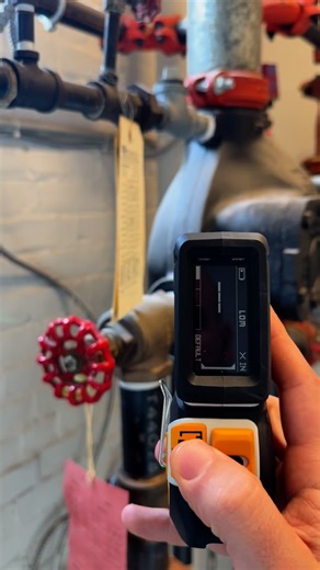 Measuring pipe lengths has never been easier and no need to touch either with the dual laser T1R | Reekon Tools