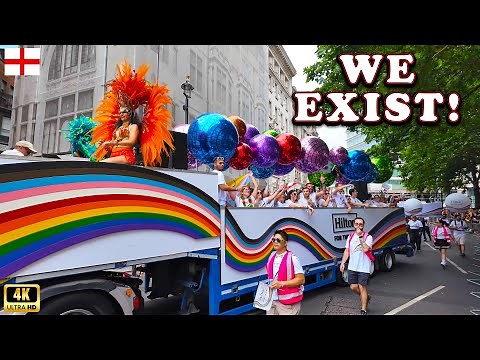 London Pride Parade 2025 Full Tour 🇬🇧