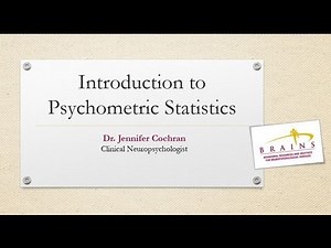 Introduction to Psychometric Statistics